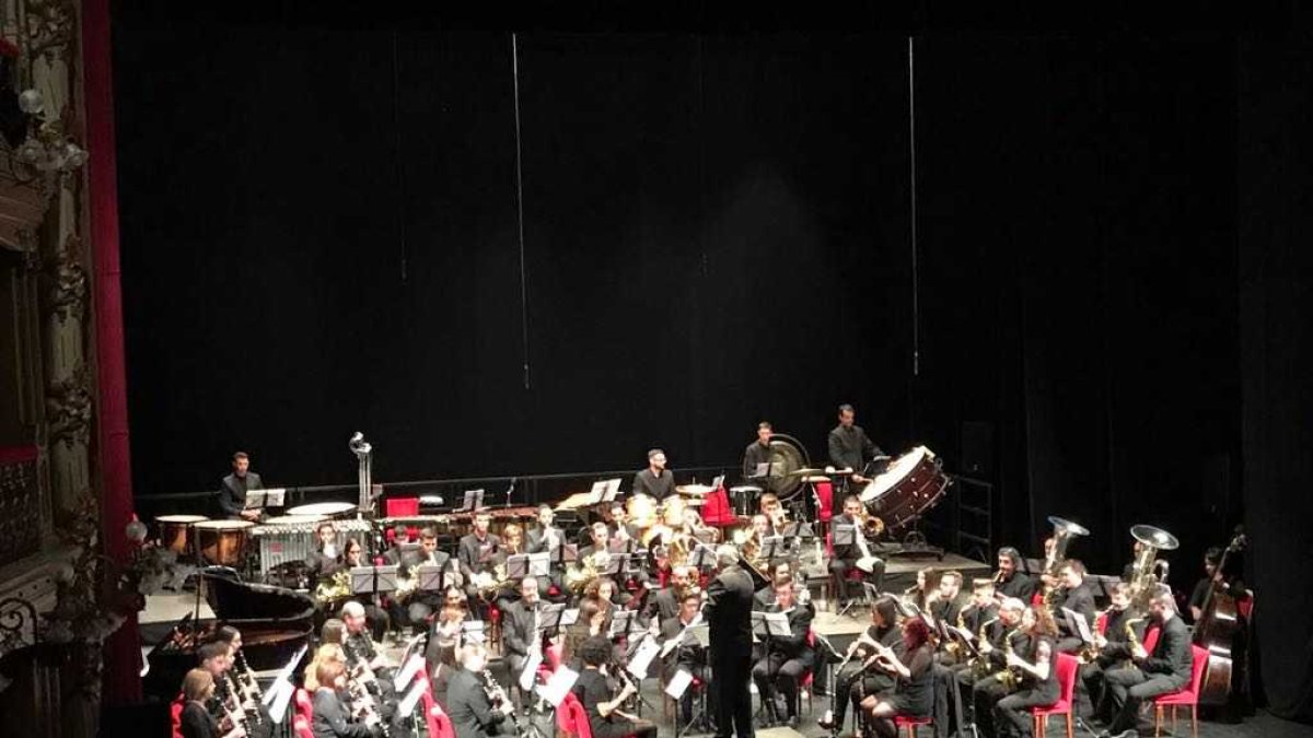 Un momento de la actuación.