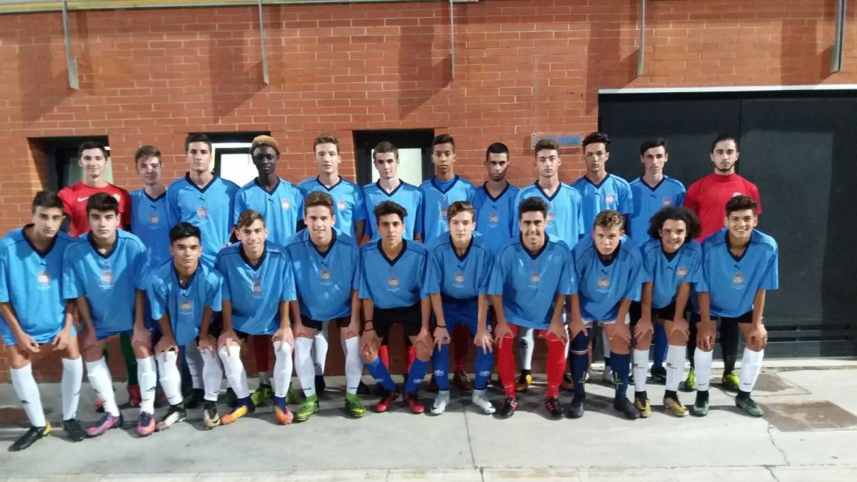 La selección provincial cadete de Almería.