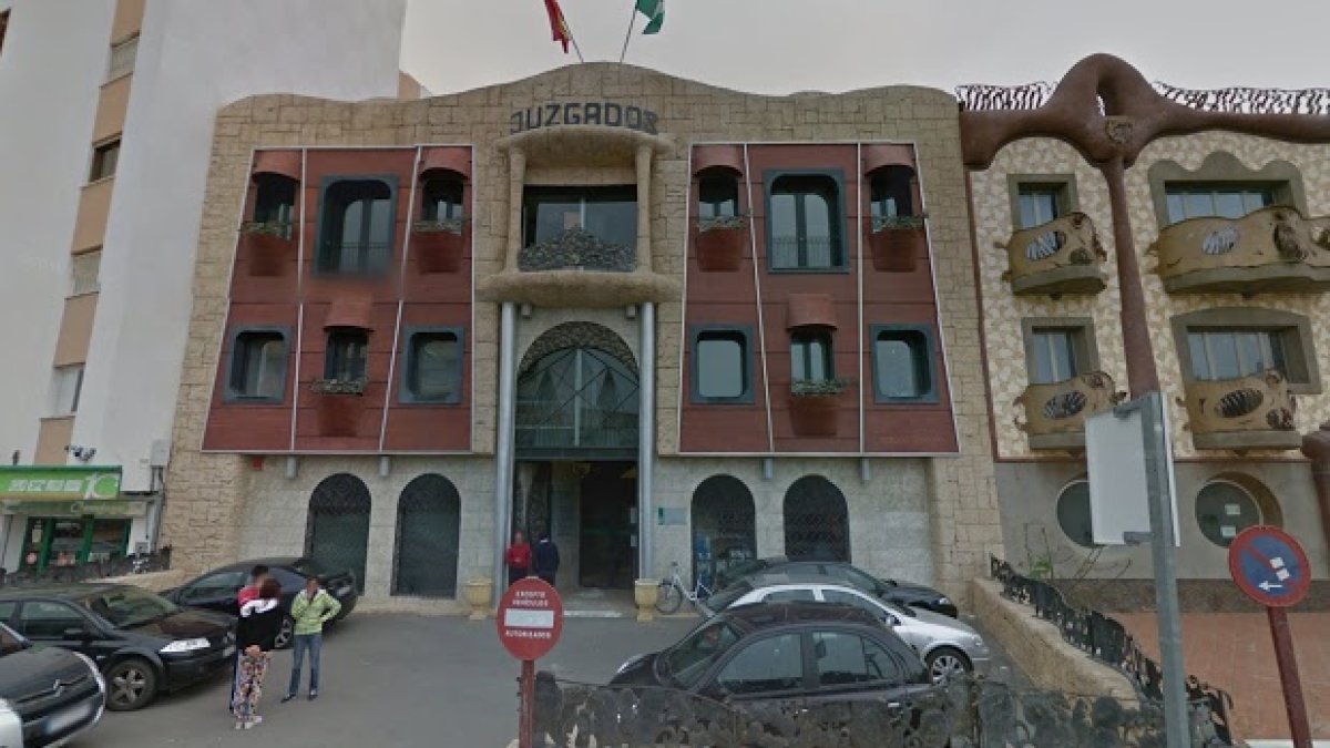 Fachada de los Juzgados de Vera donde se instruye la causa.