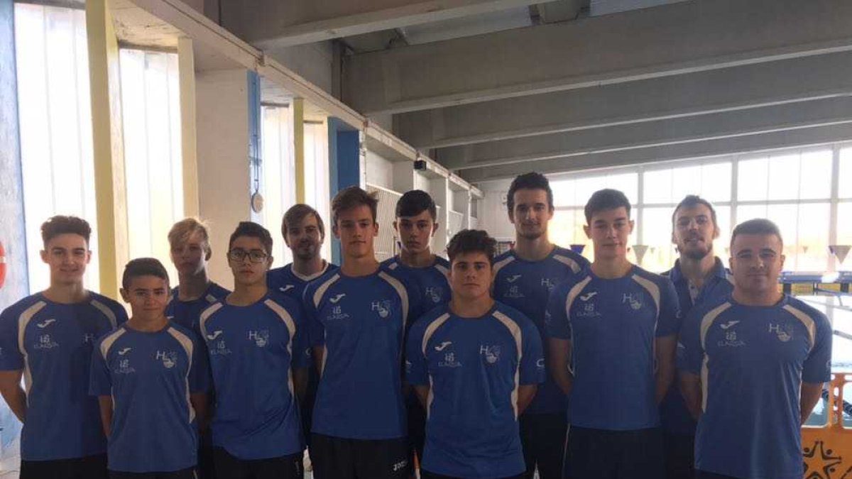 El equipo al completo.