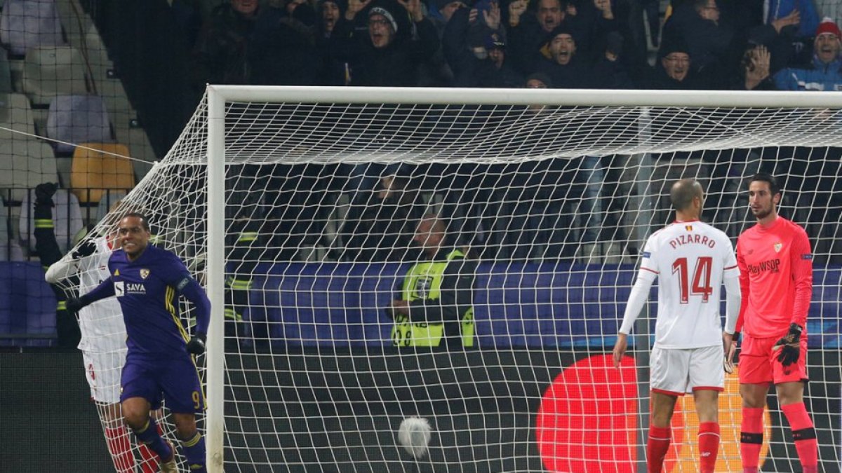 Tavares marcó el gol del Maribor.