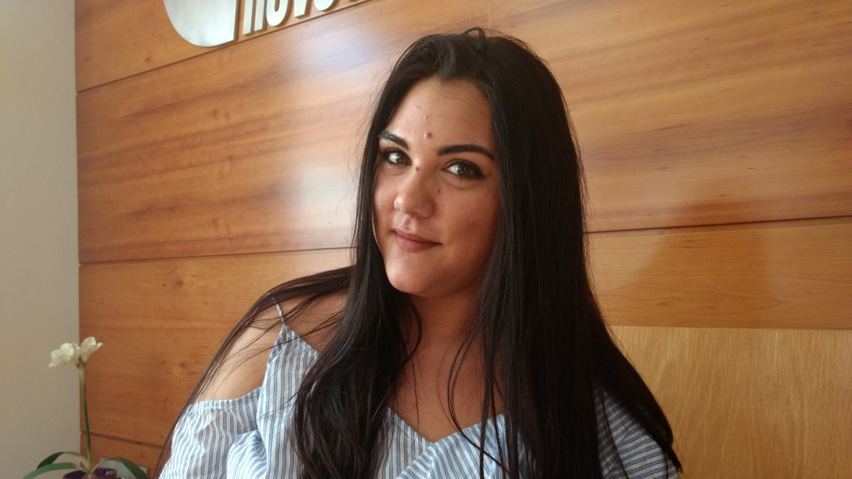 En la imagen, Azahara Heredia, coordinadora en Almería del programa