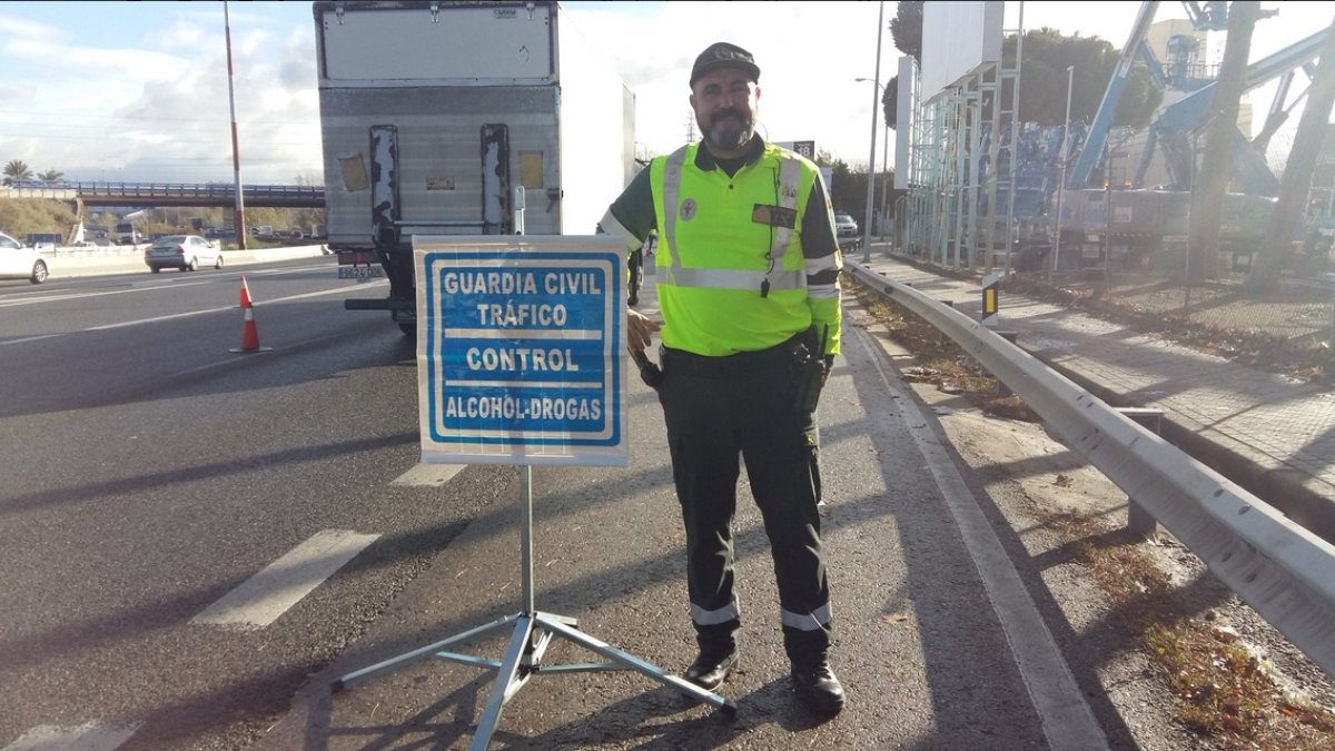 Campaña de alcohol y drogas iniciada por la Dirección?General de Tráfico.
