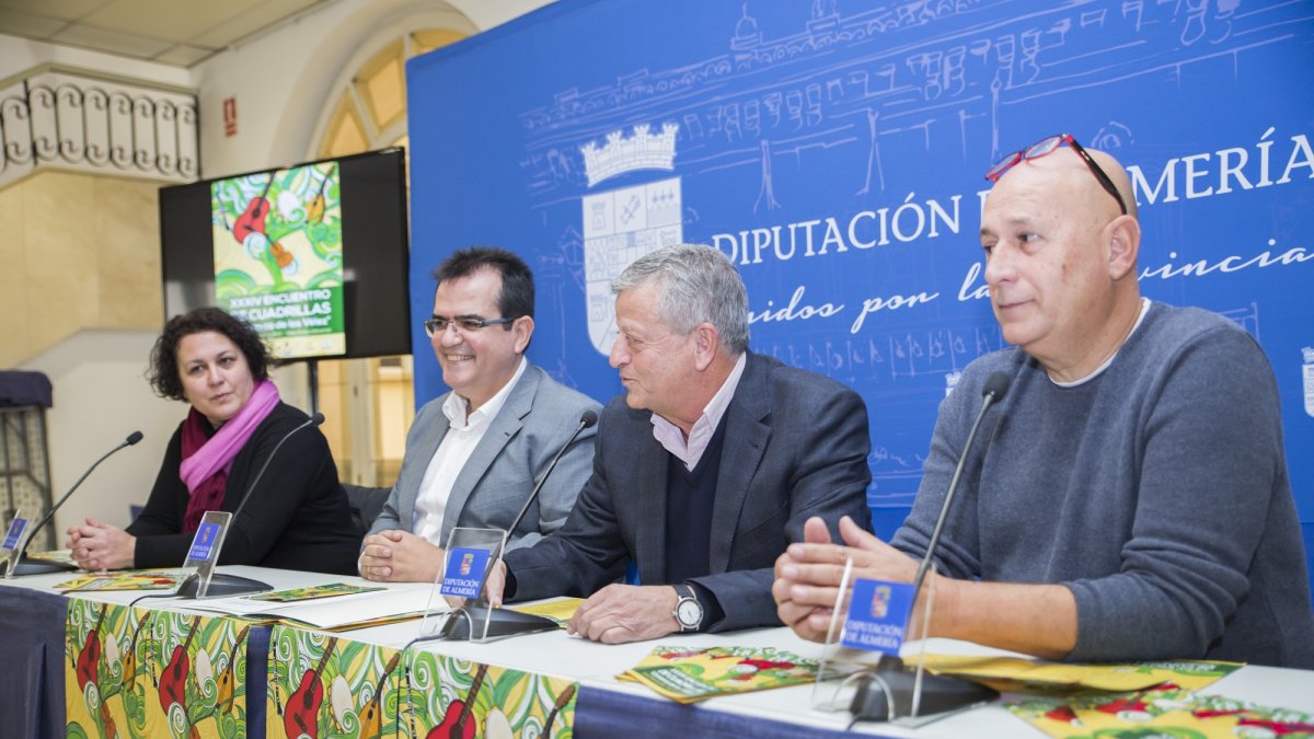 Presentación del encuentro, ayer en Diputación.