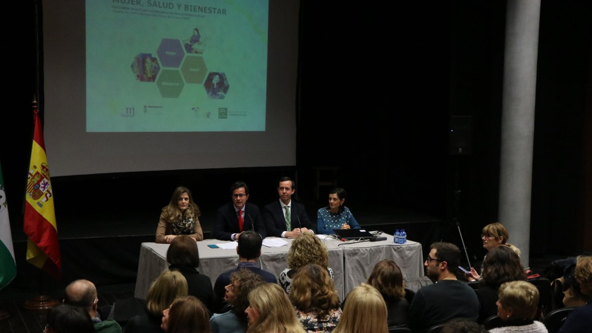 Desarrollo de las jornadas en el Auditorio de El Ejido.