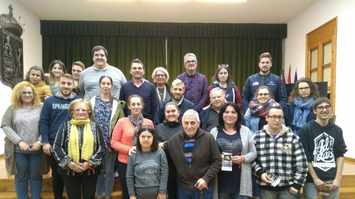 Recepción de los participantes en el II Encuentro de Convivencia de Los Gallardos.