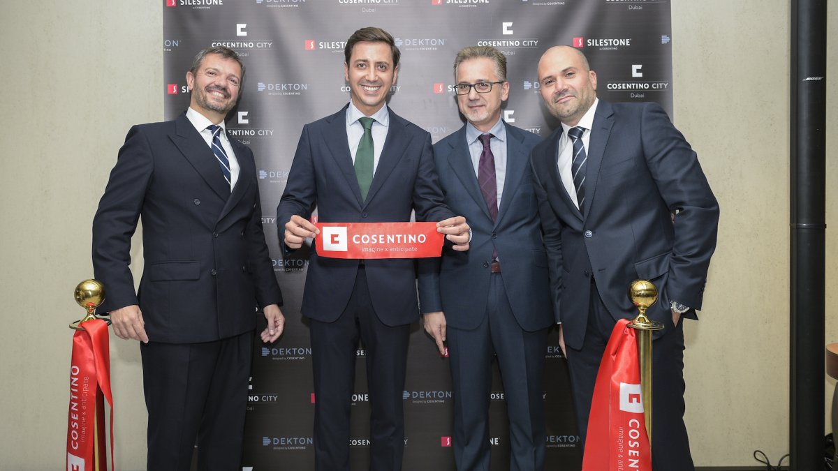 Acto inaugural del nuevo Cosentino City en Dubai