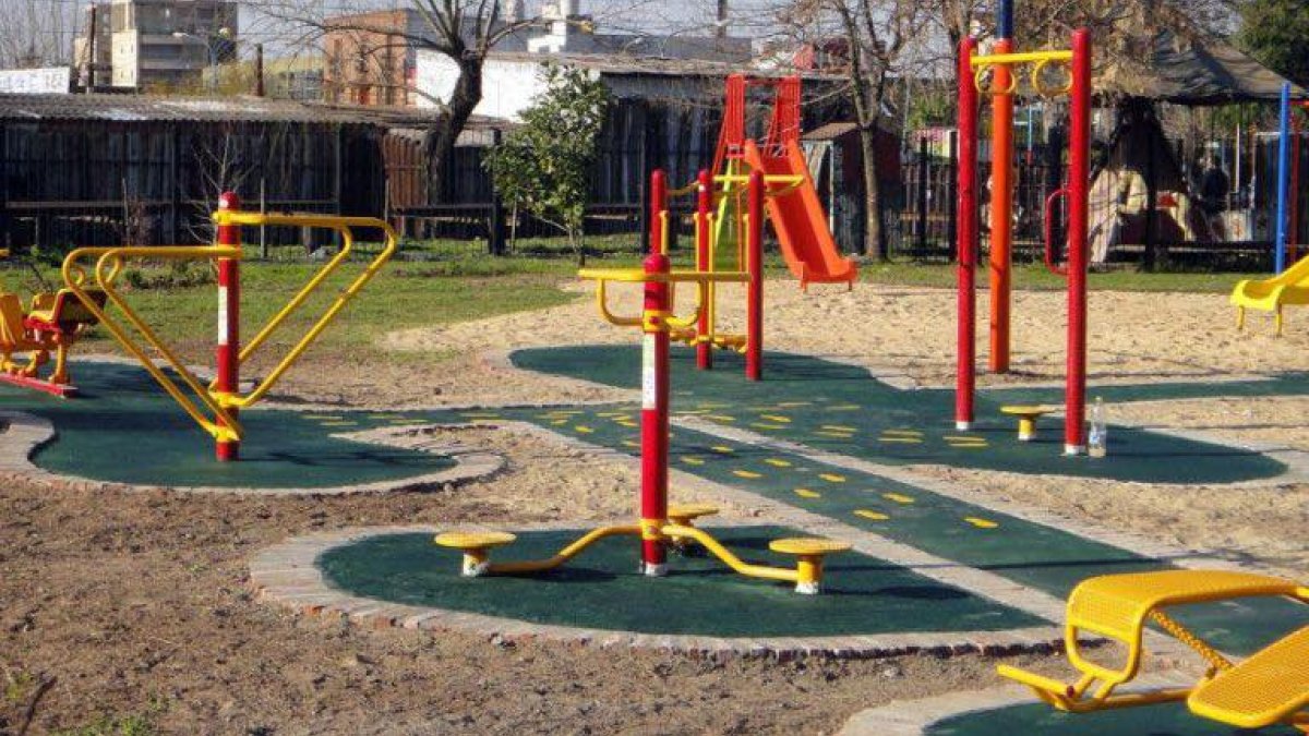 Modelo de zona infantil como la que llegará a Dalías.