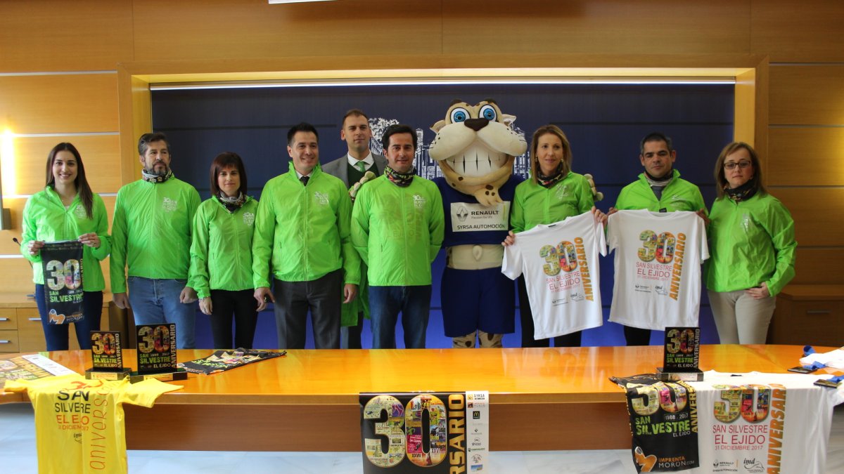 Presentación de la prueba en el Ayuntamiento.