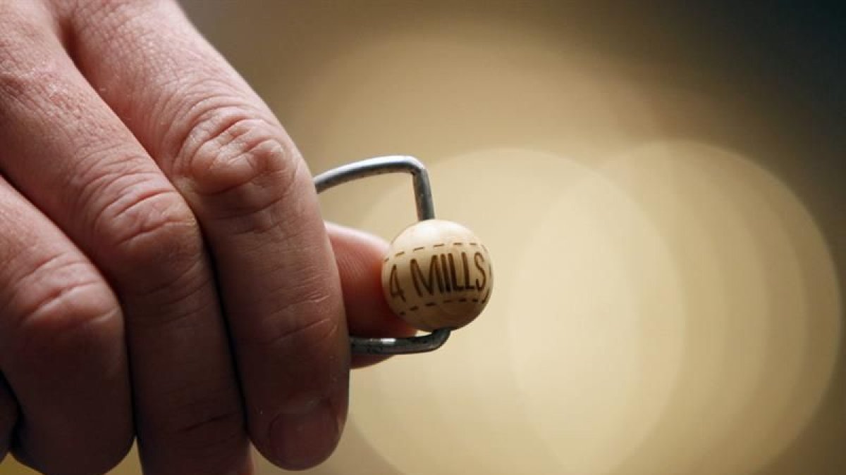 La bola mágica del Gordo ya está en el bombo