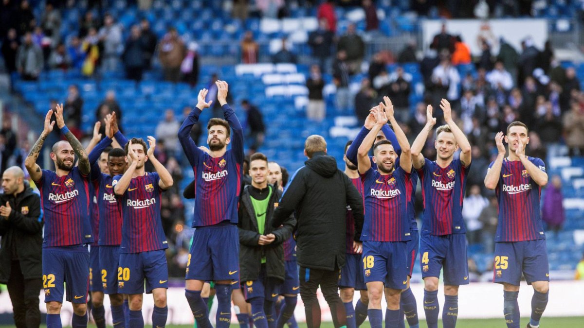 Fiesta del FC Barcelona.