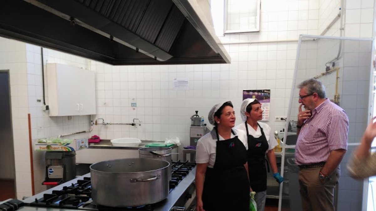 Imagen de archivo de la zona de cocina del Centro Municipal de Acogida.