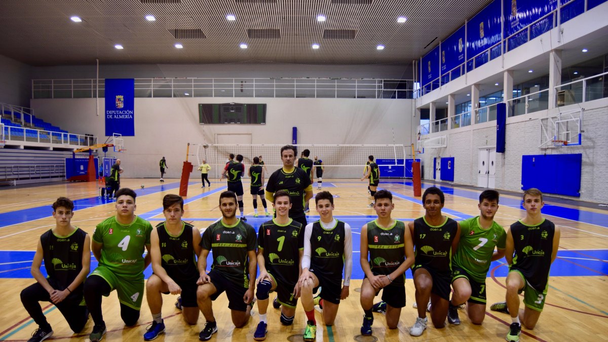 Unicaja Almeri´a juvenil.