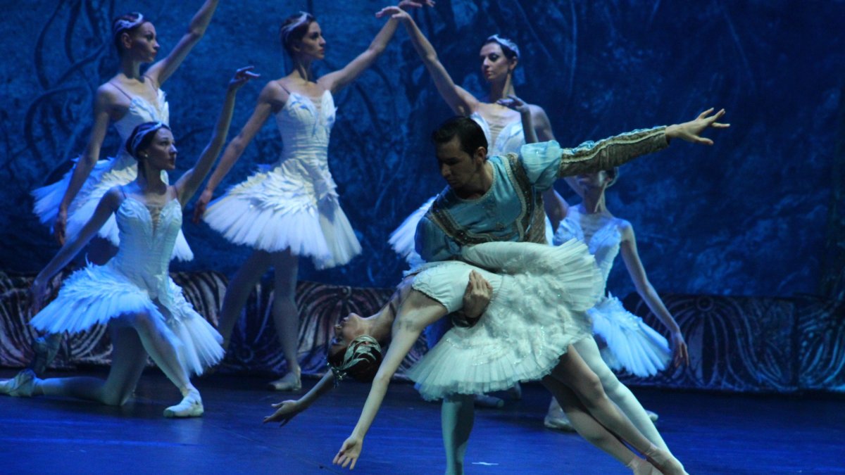 Escena de La bella durmiente del Ballet de Moscú.