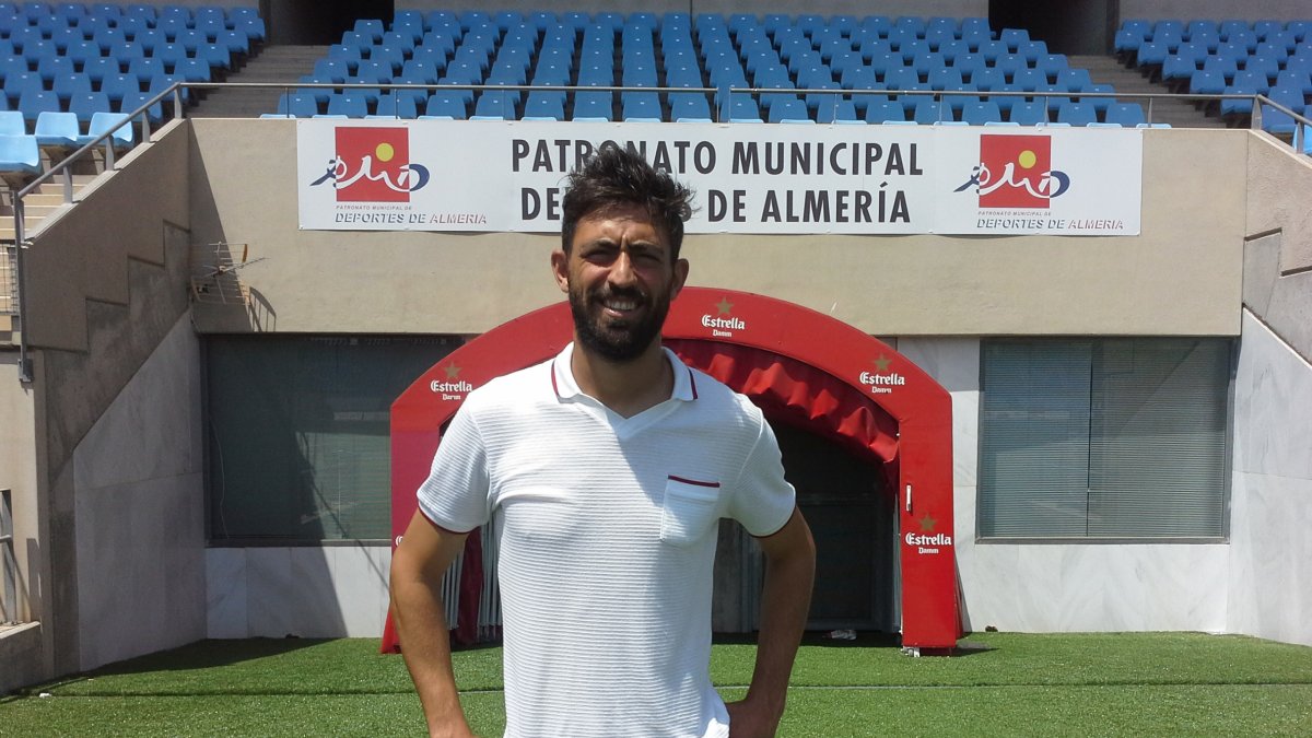 Molo en el Estadio de los Juegos Mediterráneos.