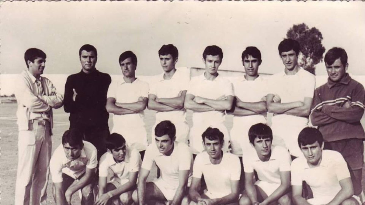 El CD San Antonio en 1969.