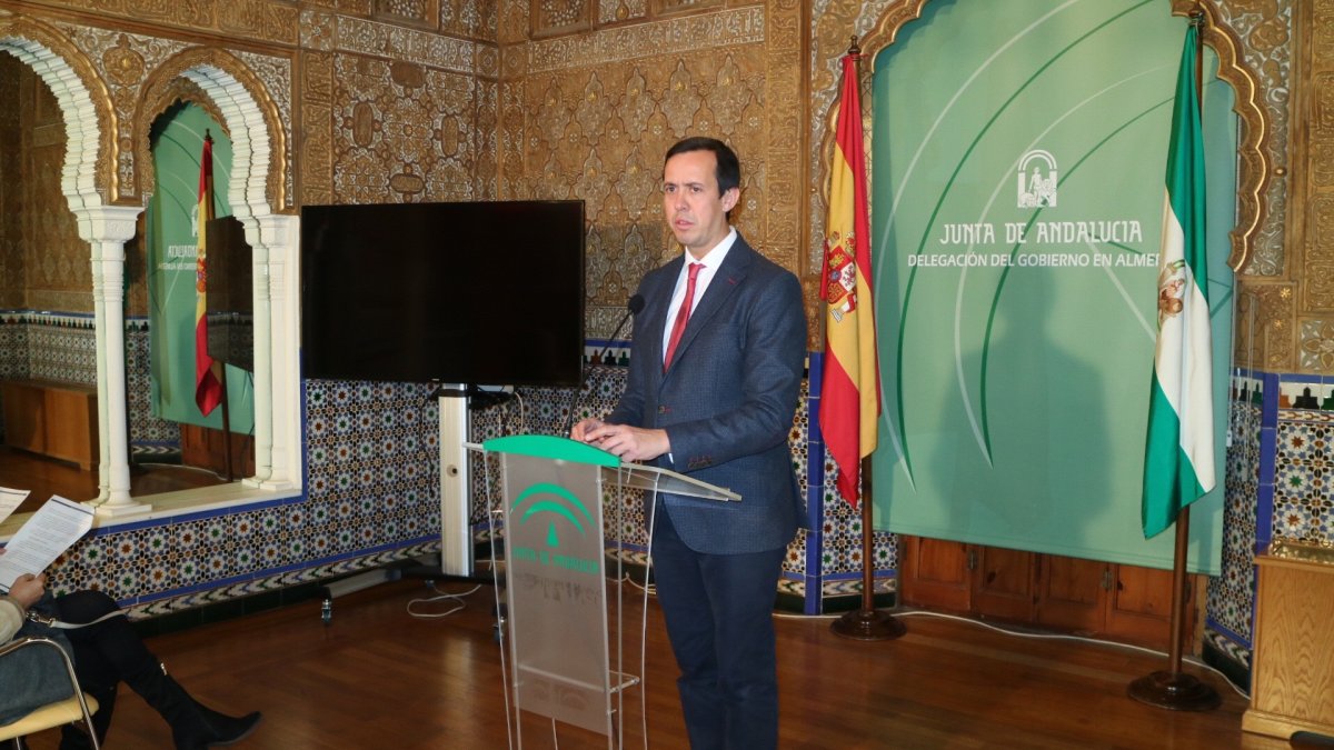 El delegado territorial de Igualdad, Salud y Políticas Sociales, José María Martín