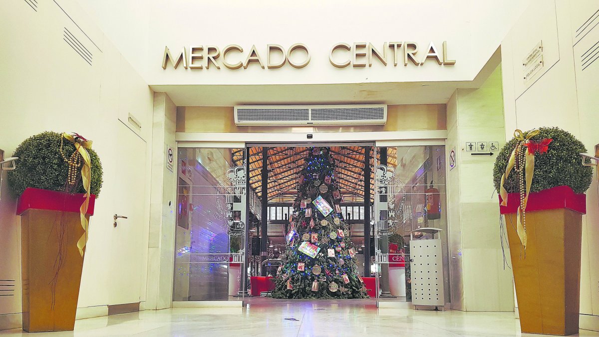 La decoración hace aún más atractivo el?recinto en estas fechas tan especiales.