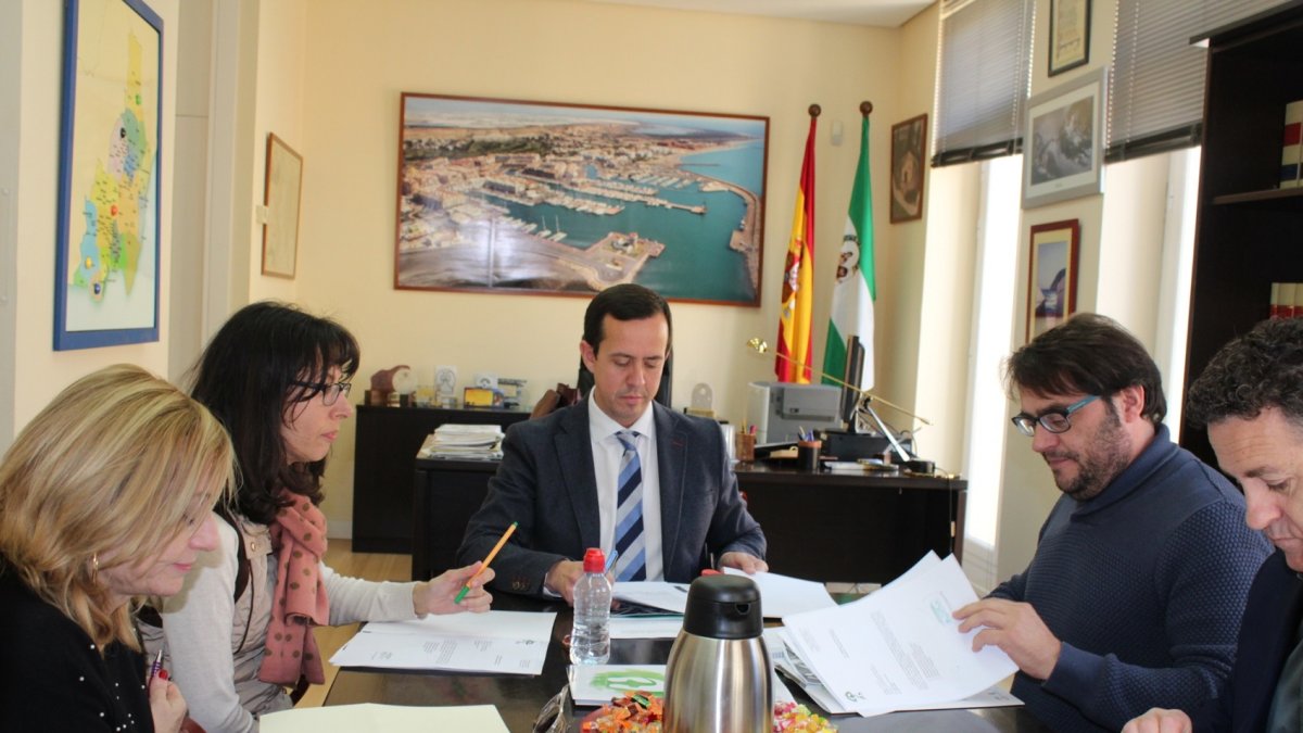 Reunión del Patronato de la Fundación Almeriense de Tutela a finales del pasado mes de diciembre.