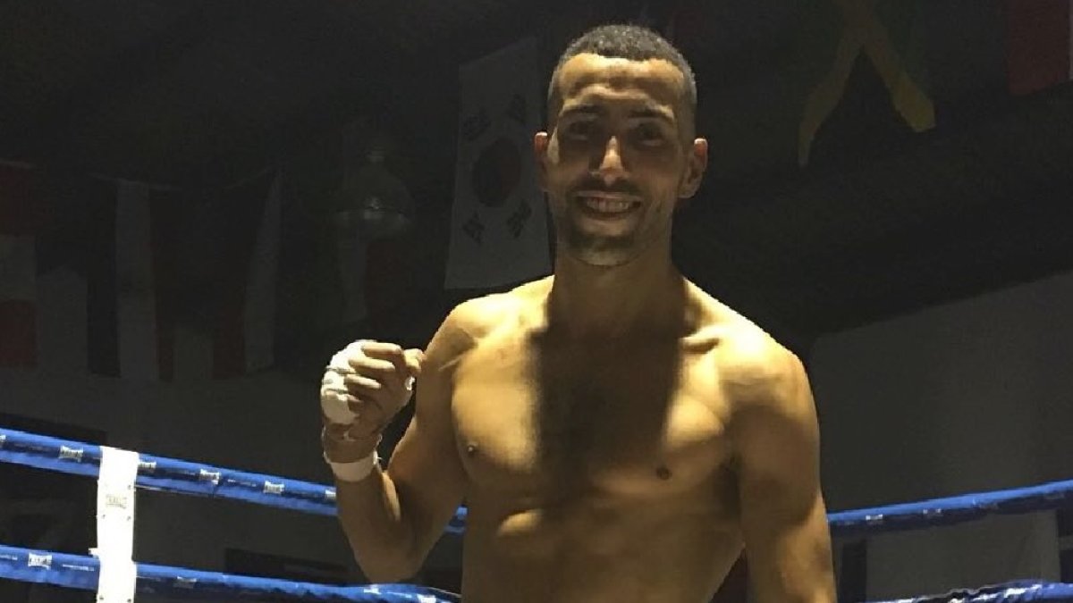 El campeón posa feliz.