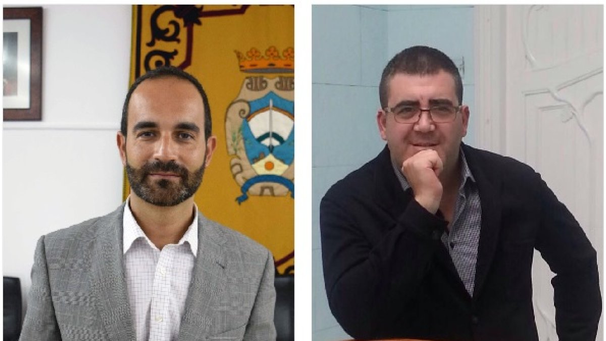 El socialista Amérigo (izquierda) y el edil de Gicar, Felipe Cayuela.