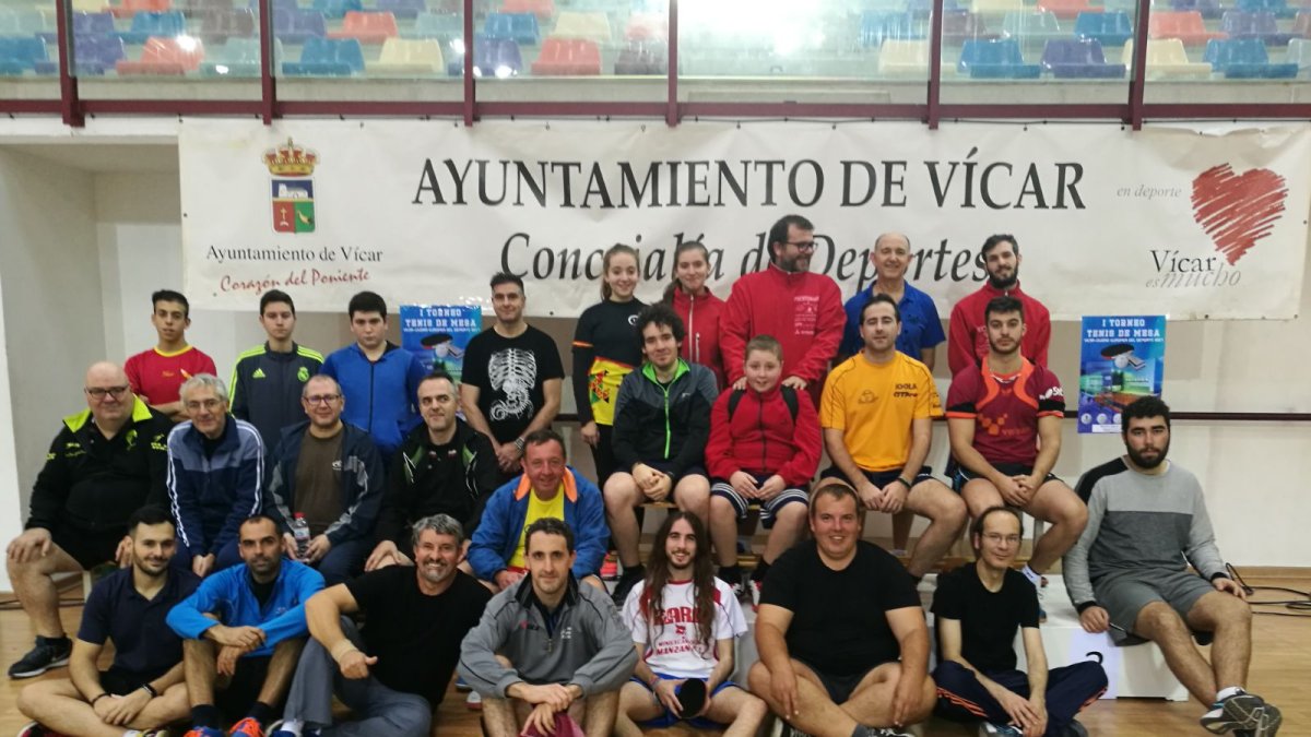 Ambiente genial con los participantes.