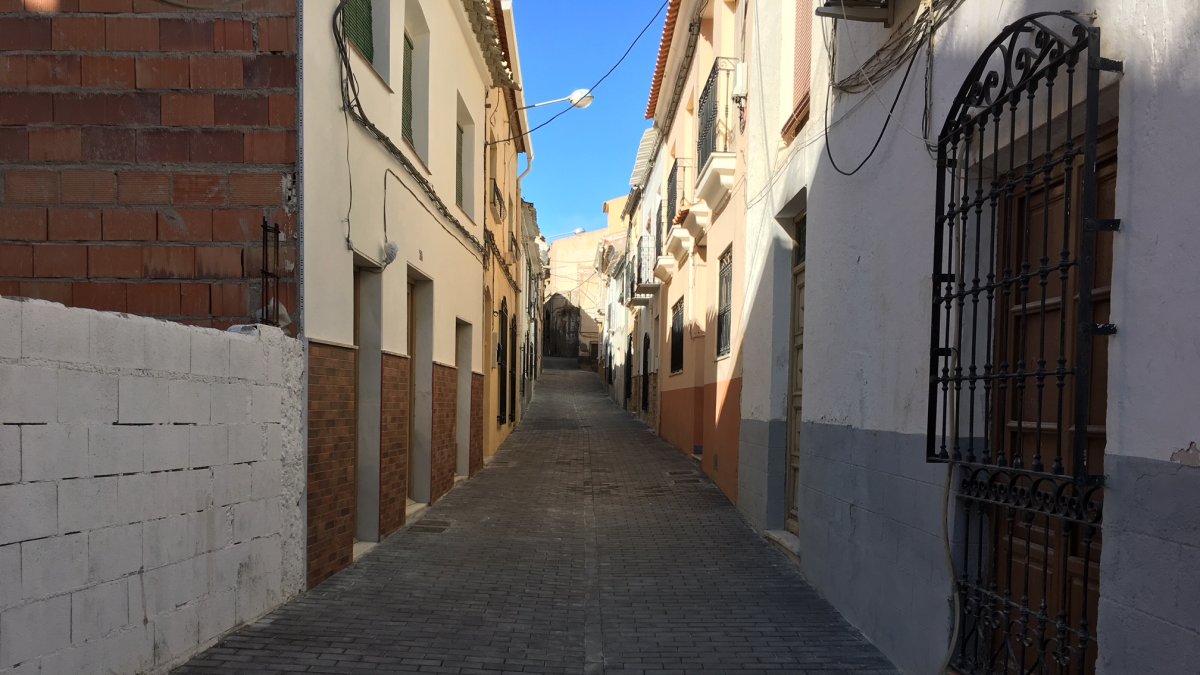 Aspecto de la calle Rosario tras los trabajos.