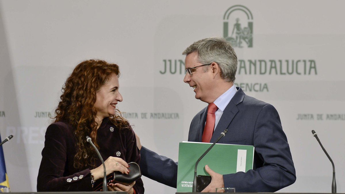 Consejera de Hacienda y portavoz de la Junta.