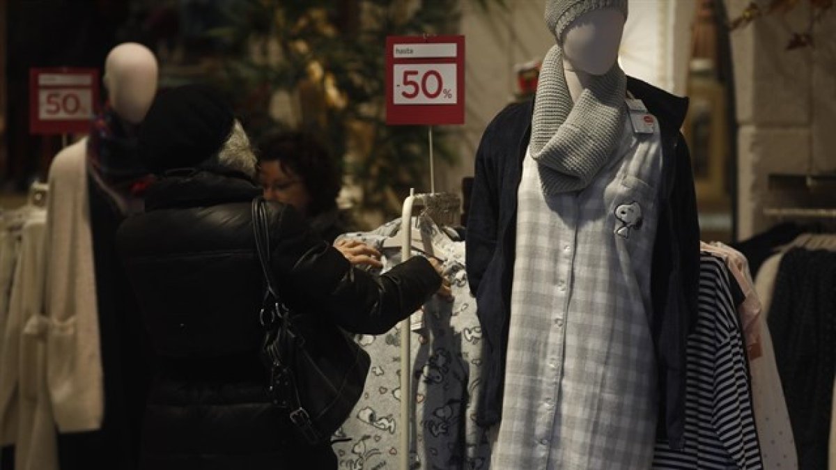 Las rebajas comenzaron el pasado domingo.