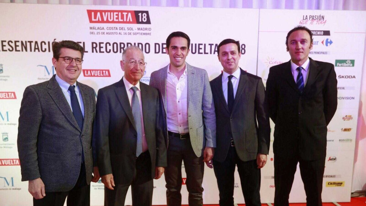 Almería fue protagonista en la presentación de La Vuelta.