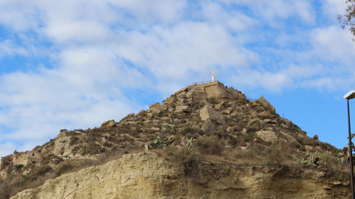 Cerro del Espíritu Santo, ubicación de la antigua ciudad de Vera.