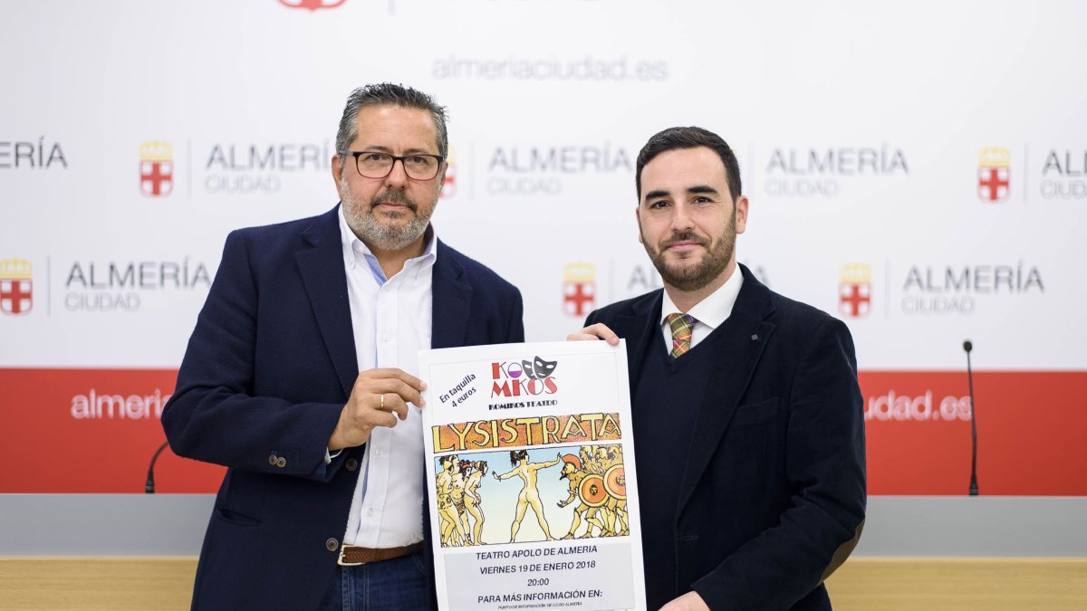 Presentación de Lysistrata, que llega el viernes al Apolo.