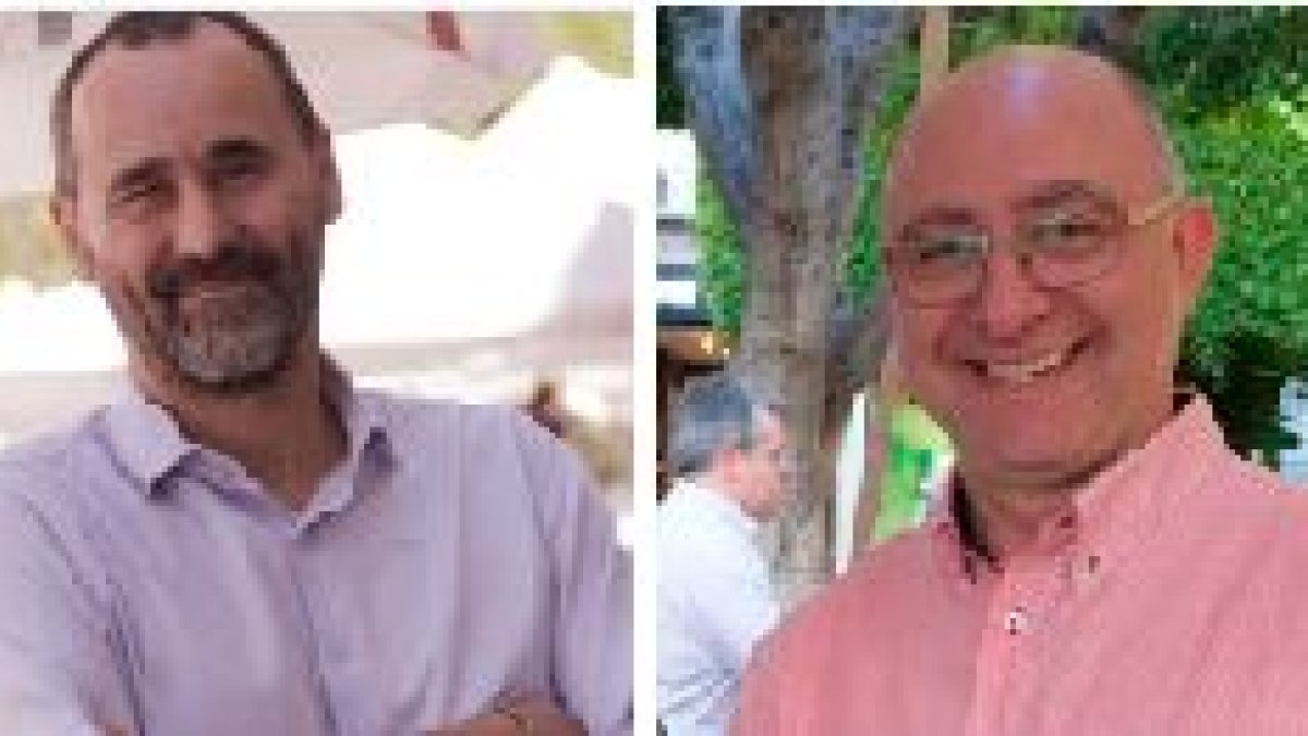 pablo Arenas, presidente de los hosteleros sevillanos y Diego García, de los de Almería.