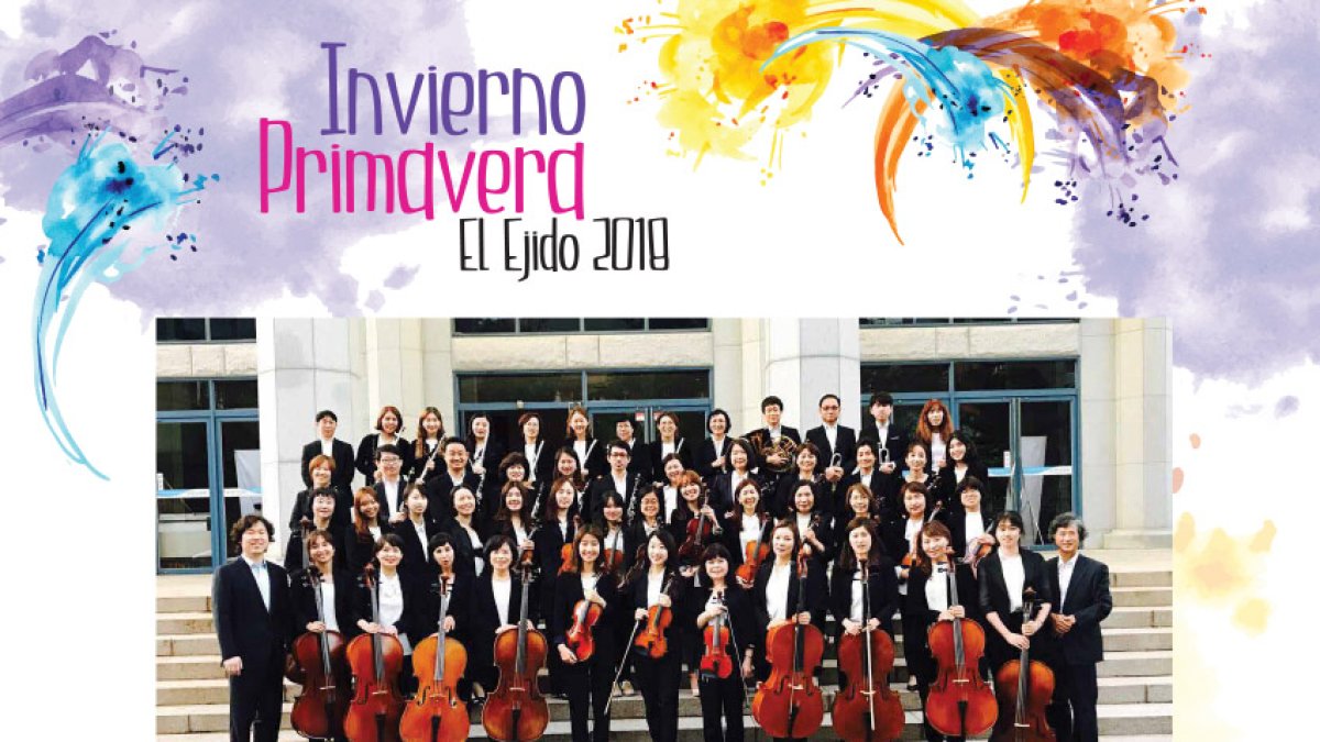 Cartel del concierto de la Korean Academy Orchestra