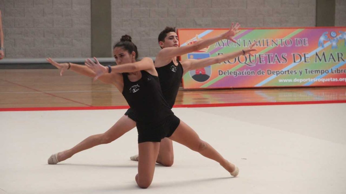 Iván en pleno ejercicio.