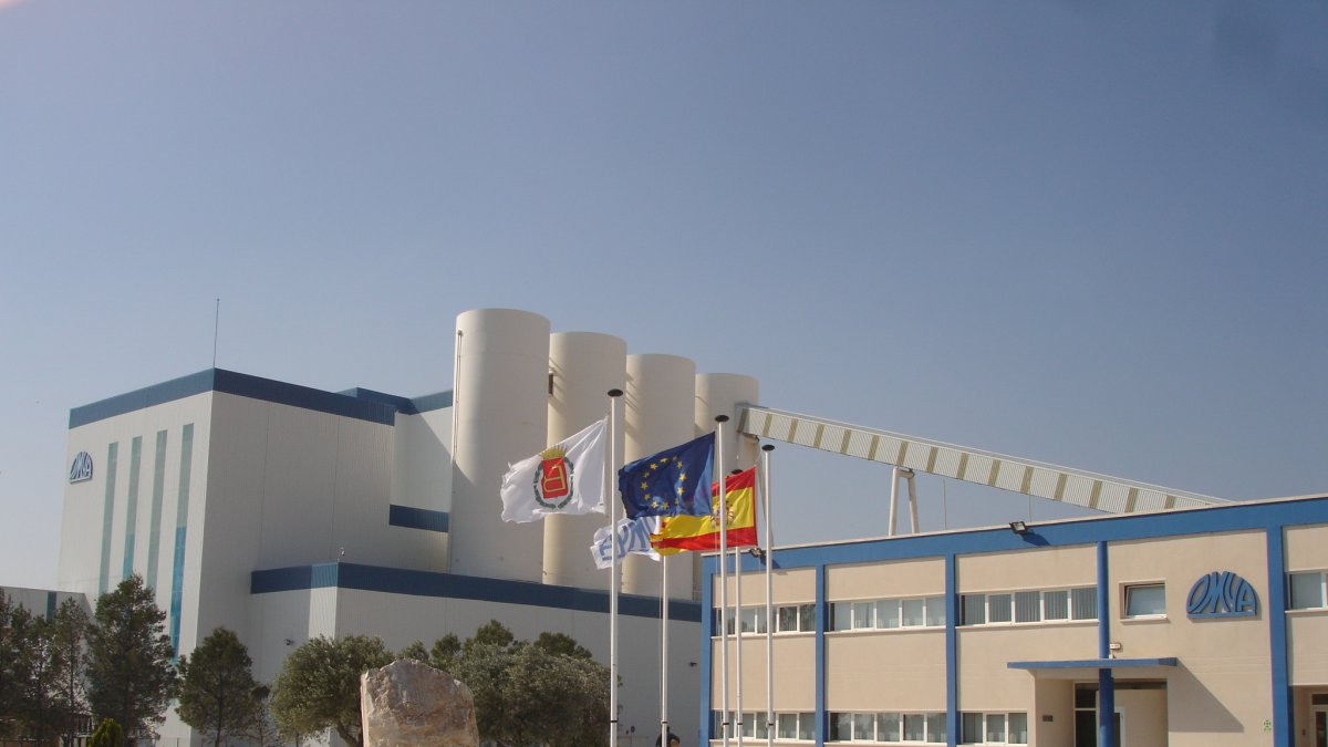 Planta de Omya Clariana en la localidad almeriense de Purchena.