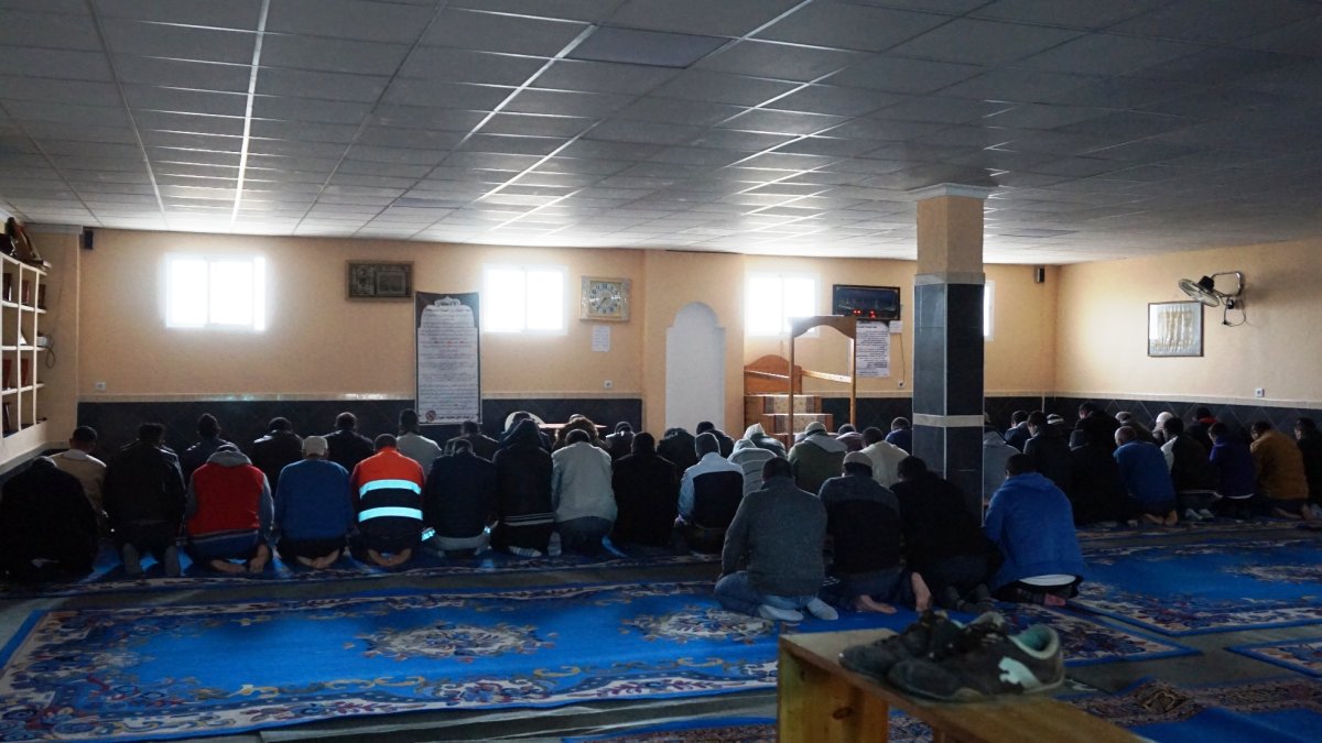 Oración en la mezquita de Vera.