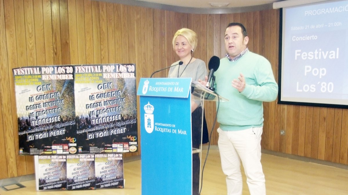 Presentación del nuevo festival dedicado a la música de los 80.