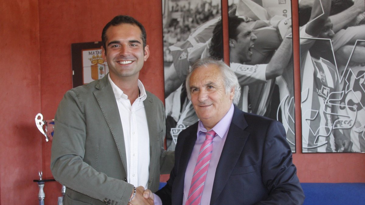 Fernández-Pacheco con Alfonso García.