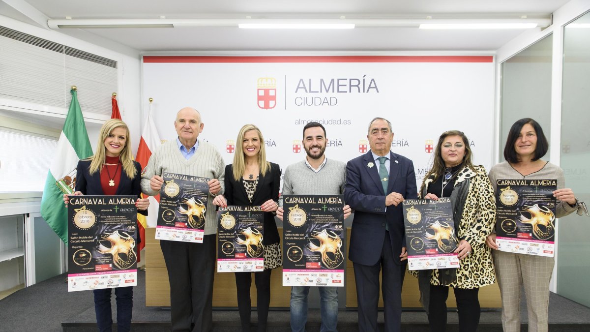 Presentación de la cena cóctel de Carnaval que acogerá el Círculo el sábado 10.