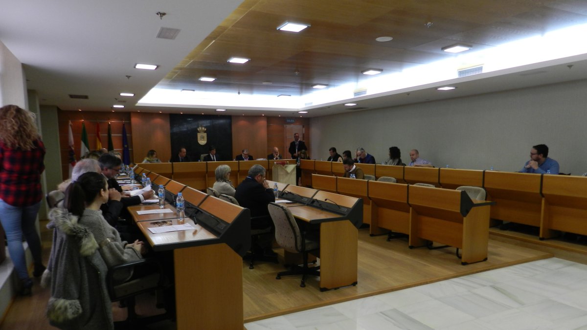 Concejales del Ayuntamiento de El Ejido durante el pleno