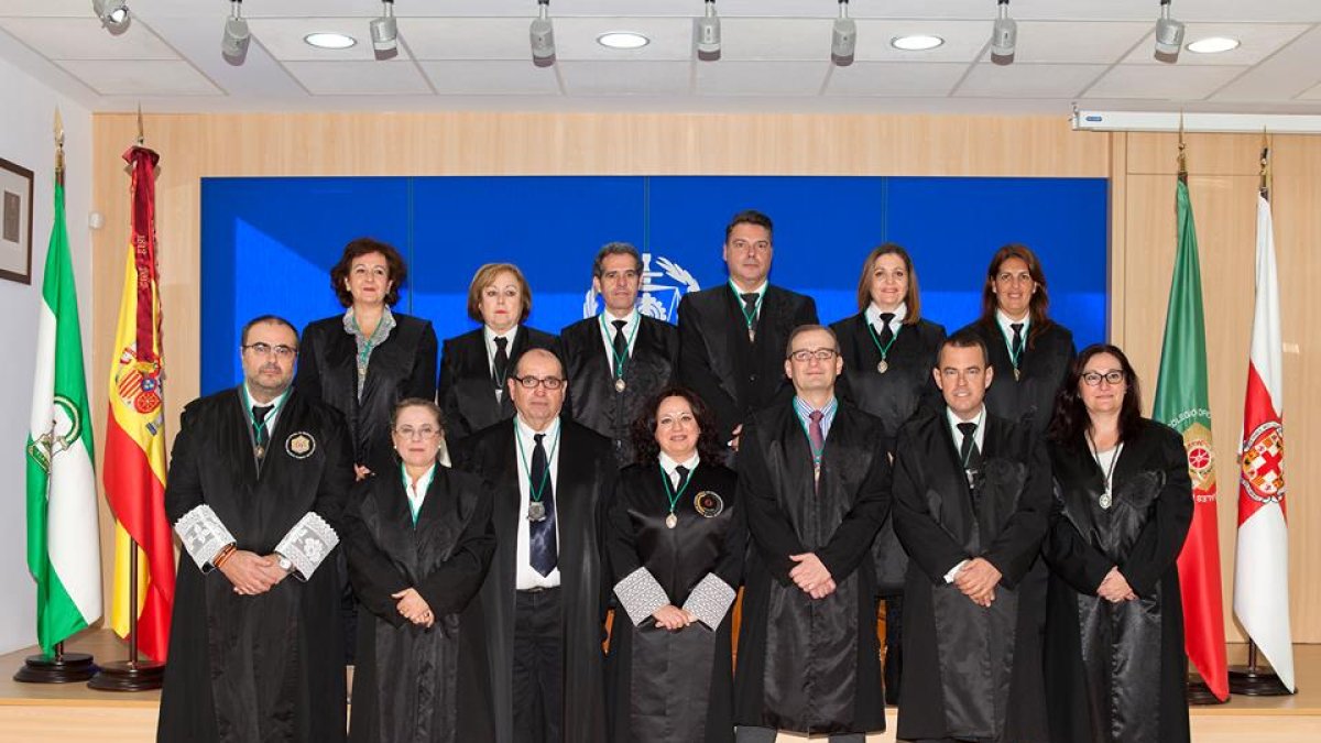 Miembros de la Junta de Gobierno (Foto: Reverte Fotógrafos)