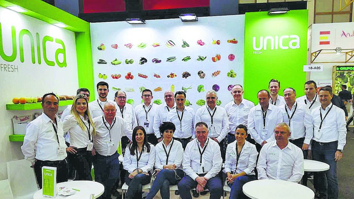 El equipo de Unica Group en la Feria agrícola