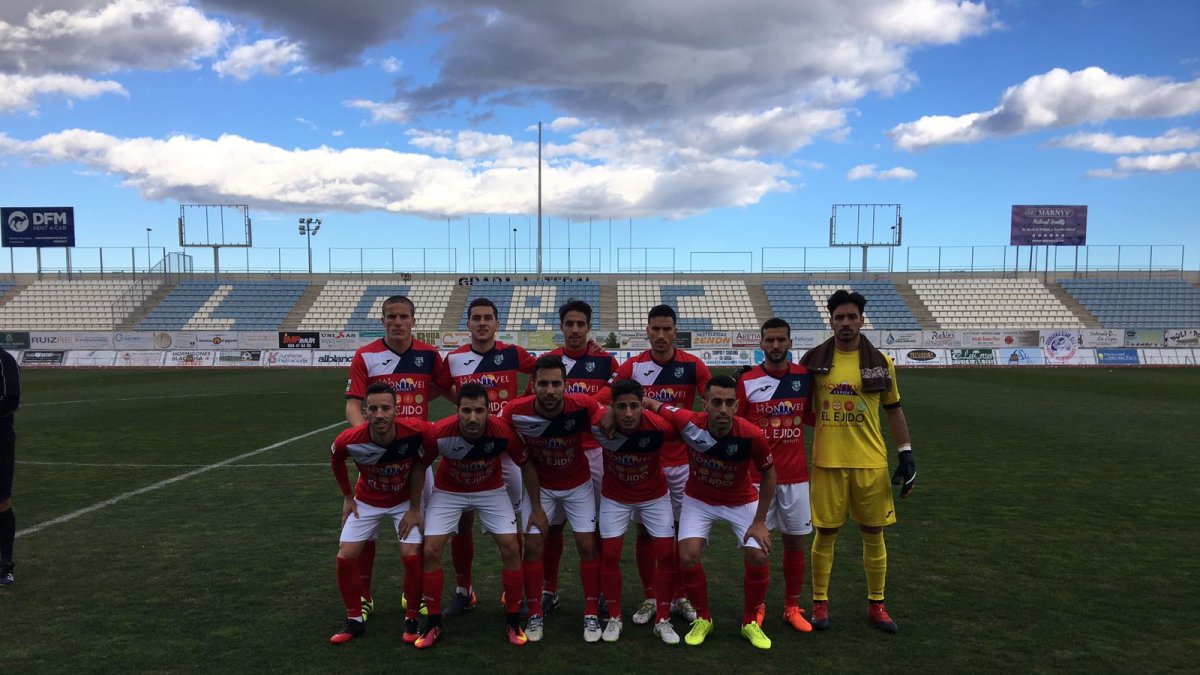 El once celeste en Lorca.