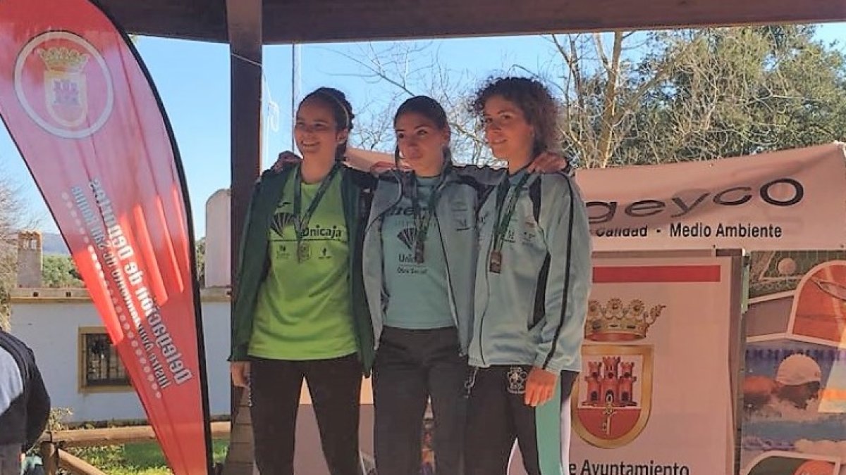 Podium Cross de San Roque Sub-20.