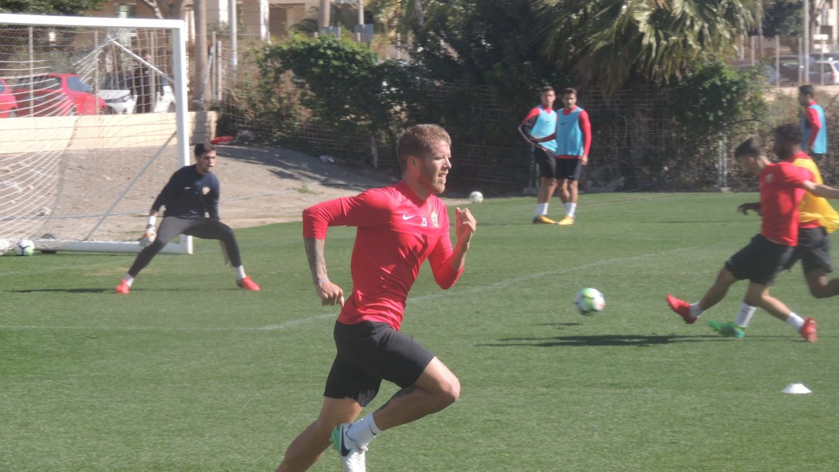 Morcillo en acción.