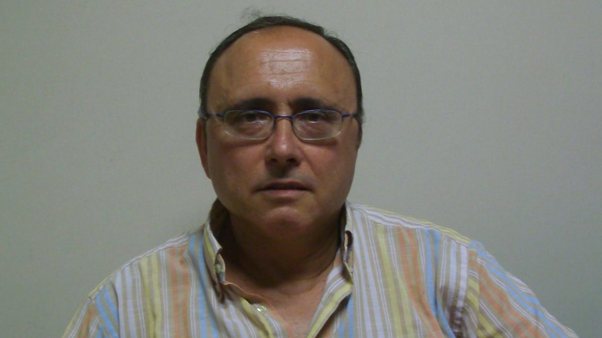 Diego Gutiérrez en la redacción de LA VOZ.