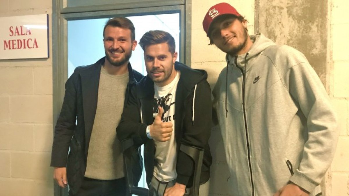 Mandi con Motta y Soleri.