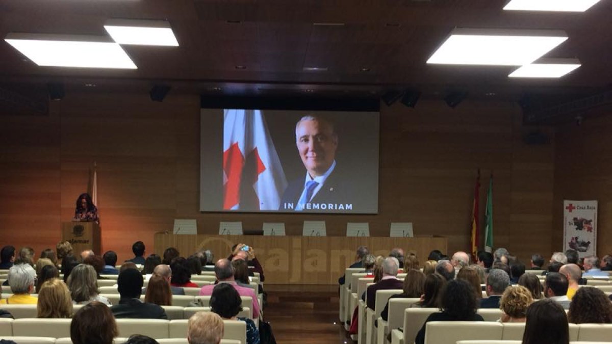 Homenaje al expresidente José Carlos Sánchez.
