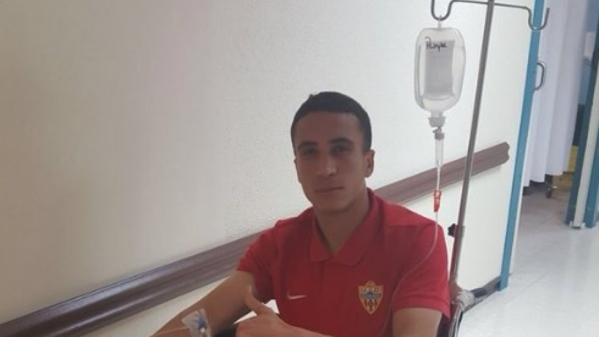 La foto que subió Sofián a su Twitter.